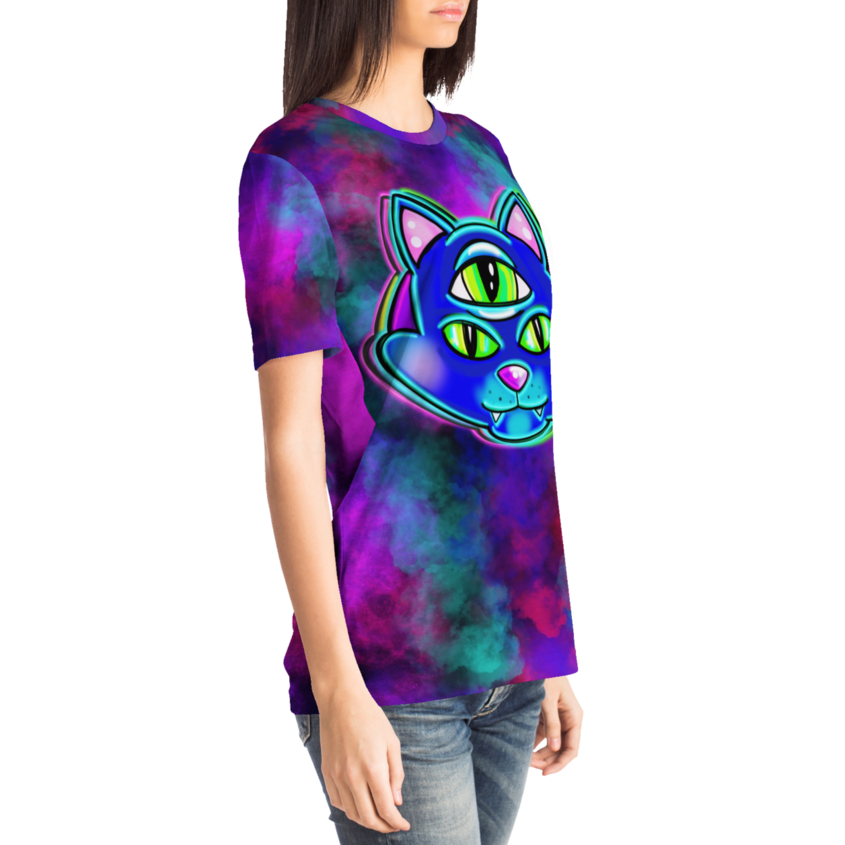 Cosmic Cat T-shirt