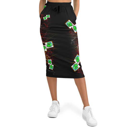 Acid Blast Long Skirt