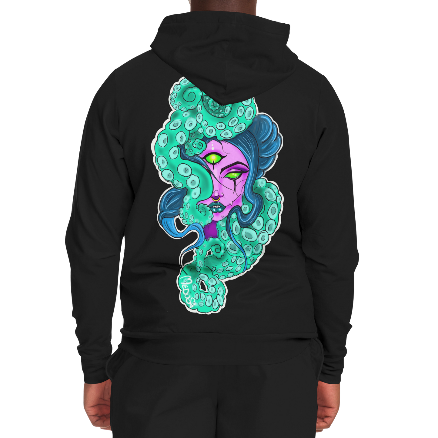 Tentacle Zip Hoodie