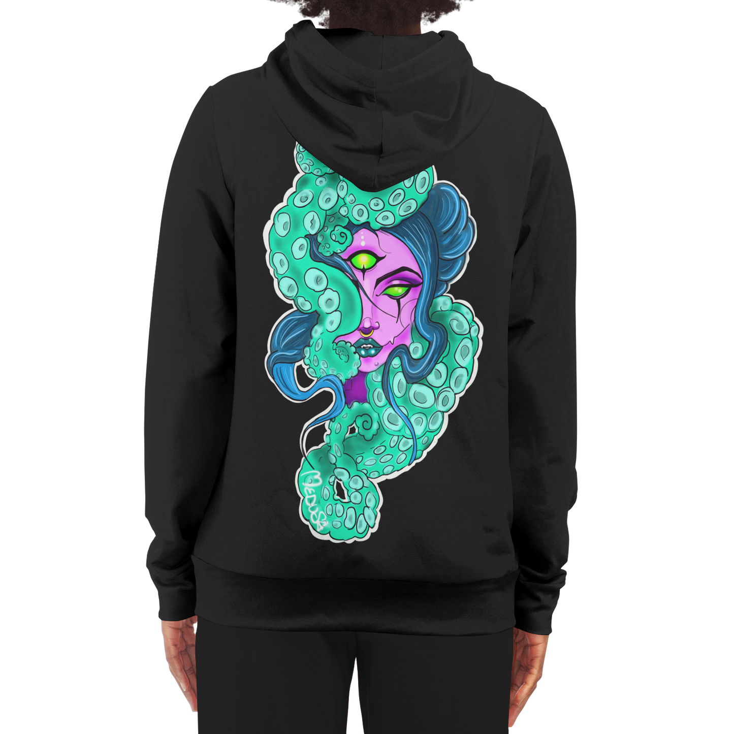 Tentacle Zip Hoodie